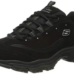 Skechers D'lites Biggest Fan Sneaker für Damen, Schwarz, Größe 37 EU