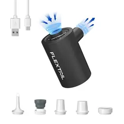 FLEXTAIL MAX Pump 2024, Tragbare Elektrische Luftpumpe für Luftmatratzen und Poolschwimmer