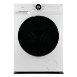 Midea MF200W Waschmaschine 9KG - Leiser Inverter Motor, HealthGuard-System, Steam Care, Nachlegefunktion, APP-Steuerung, AquaStop, Weiß