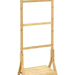 HAKU Möbel Herrendiener aus Bambus, Bohemian Style, 46 cm breit, 115 cm hoch