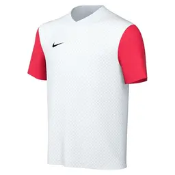Nike Tiempo PREM II JSY T-Shirt Unisex Weiß/Rot/Schwarz Größe L