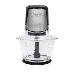 Princess Mini Zerkleinerer – 1 l Glasbehälter, 2 Edelstahlklingen, 300 W