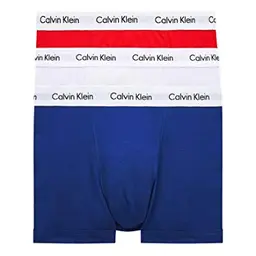 Calvin Klein Herren Boxershorts Low Rise 3er Pack, Ohne Eingriff, Mehrfarbig - Medium