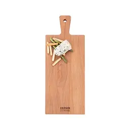 Crowd Cookware Servierbrett aus Buchenholz mit ergonomischen Griffen - 500x200x20 cm