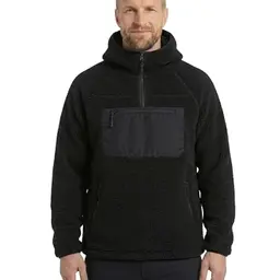 Brandit Teddyfleece Pullover, schwarz, Größe XL