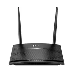 TP-Link TL-MR100 4G LTE Router, WLAN N300, bis zu 150 Mbit/s, für bis zu 32 Geräte, mit Kindersicherung und Gast-Netzwerk
