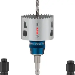 Bosch PRO Multi Material Power Change Plus Starter-Set für Weichholz und Trockenbau, Ø 68 mm