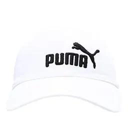 PUMA Unisex ESS Cap in Weiß