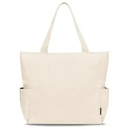 HOMESPON Corduroy Tote Bag - Große Umhängetasche für Reisen und Fitness