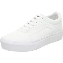 Vans Damen Ward Platform Sneaker, Weiß, 37 EU