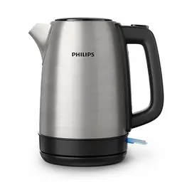 Philips Daily Collection Wasserkocher 1,7L - 360°-Basis, Leuchtanzeige, sicheres Design, schnelles Aufkochen