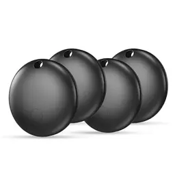 GPS Tracker 4-Pack - Kompatibel mit Android und Apple, Wasserdichter Bluetooth-Schlüsselfinder für Geldbörse und Gepäck