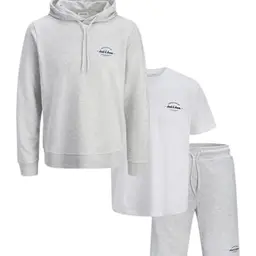 JACK & JONES Jjbrandon Sweat Hoodie Set Mp