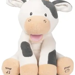 GUND Buttermilch, die singende Kuh - interaktives Plüschtier für Babys ab 10 Monaten