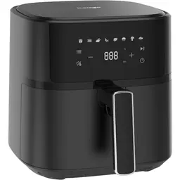 iceagle Heißluftfritteuse 6,5 L Airfryer XL - Frittieren ohne Fett mit 8 Kochprogrammen und digitalem Display