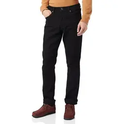 Wrangler Herren Red Kabel Jeans, Schwarz, 32W / 32L
