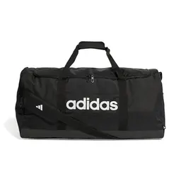 adidas Unisex Essentials Linear Duffel Bag, Schwarz/Weiß, groß