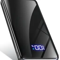 Power Bank 20000mAh mit Taschenlampe, USB-C, kompatibel mit iPhone und Galaxy
