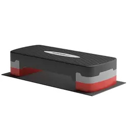 ScSPORTS® Höhenverstellbarer Stepper - Rutschfest bis 120 kg - Aerobic Stepboard für Zuhause und Fitness