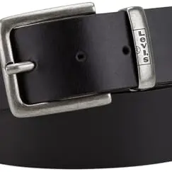 Levi's Herren Gürtel NEW ALBERT, Schwarz, Größe 90