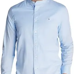 Tommy Hilfiger Herren Hemd Regular Fit in Blau (Sweet Blue)