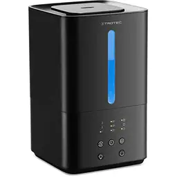 TROTEC Luftbefeuchter B 4 E – Ultraschallbefeuchter mit Aroma-Diffusor für Räume bis 24 m², schwarz