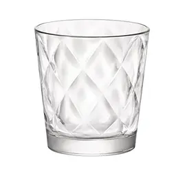 Bormioli Kaleido Wasserglas Set, 6 Stück, 24 cl, Weiß