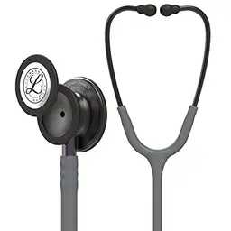 3M Littmann Classic III Stethoskop - Smoke-Edition mit grauem Schlauch und violett-grauem Anschluss