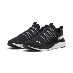 PUMA Herren Softride Laufschuhe 44 Black White