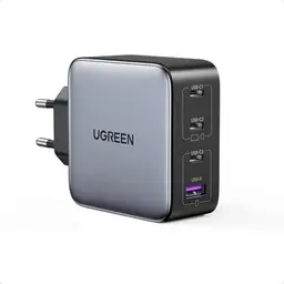UGREEN Nexode 100W USB C Ladegerät 4 Ports - Schnellladegerät für MacBook Pro, iPhone 17-8, iPad, Galaxy S24/S25