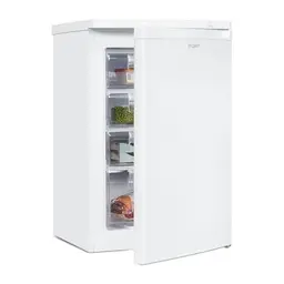 Exquisit Gefrierschrank 91L mit 4 Schubladen, 4-Sterne-Gefrieren, kompakt und weiss, 55 cm breit