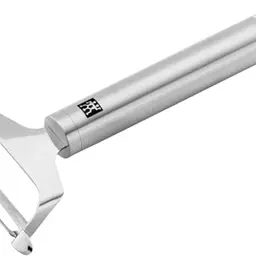 ZWILLING Pro Pendelschäler, 17 cm, Edelstahl, ergonomischer Griff, Silber
