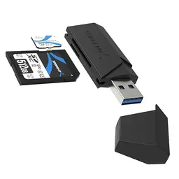 SABRENT Micro SD Kartenleser USB 3.2 - 5Gbps OTG Adapter für PC und mehr (CR-UMSS)