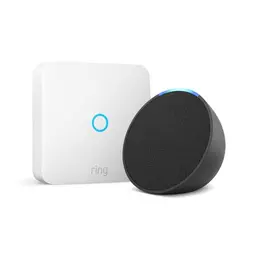 Ring Intercom + Echo Pop Anthrazit | Smarteres Zuhause