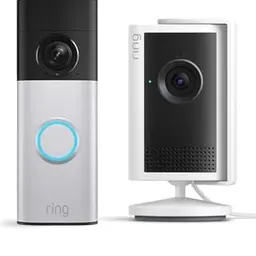 Ring Akku-Videotürklingel Plus und Innenkamera Plus (neueste Generation)