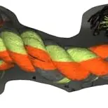 TRIXIE Denta Fun Baumwollspielseil für Hunde, 40 cm