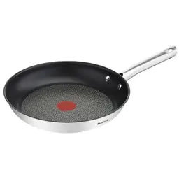 Tefal Duetto Bratpfanne 32 cm, Edelstahl mit Antihaftversiegelung, für alle Herdarten geeignet