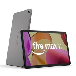 Amazon Fire Max 11-Tablet - Neueste Generation, 11 Zoll, 4 GB RAM, 64 GB, 14 Std. Akkulaufzeit, Grau