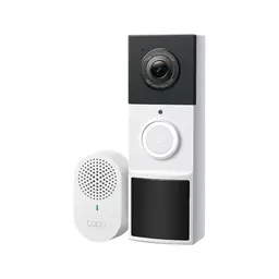 TP-Link Tapo D210 Video-Türklingel mit Kamera | 2K Video, Nachtsicht, Zwei-Wege-Audio, 6400mAh Akku