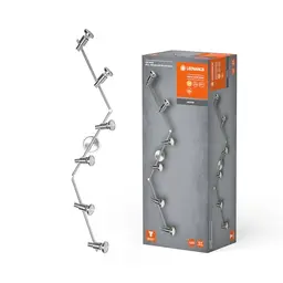 LEDVANCE 6-flammiges LED Spotlight aus Aluminium für Wand und Decke, Warmweiß 2700K