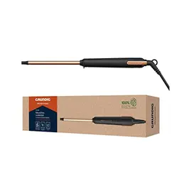 GRUNDIG NaturaShine HS 7230 Lockenstab, 10 mm Durchmesser, Keramikbeschichtung, 5 Heizstufen, Schwarz/Roségold