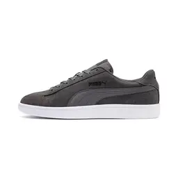 PUMA Unisex Smash V2 Sneaker, Castlerock/Black/White, Größe 37.5