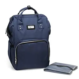 Kiokids Mutterschaftsrucksack in Marineblau für Kinderwagen, Einheitsgröße
