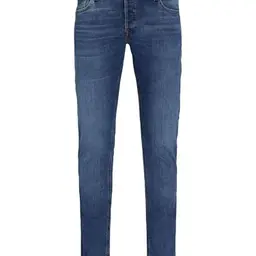 Jack & Jones Herren Slim Jeans, Blau, 33W / 30L