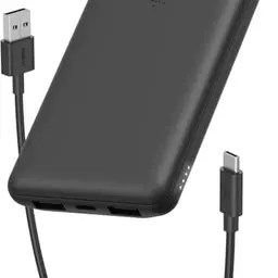 Belkin Powerbank 10000mAh – tragbares USB-C-Ladegerät mit 1 USB-C- & 2 USB-A-Anschlüssen – Schwarz