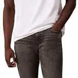 Calvin Klein Herren Jeans Hose Slim Fit in Hearst Grey, 34W/28L