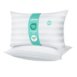 Lullabeau Weiches Kissen, atmungsaktiv, waschbar, ideal für Seitenschläfer, Rücken- und Bauchschläfer