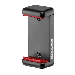 Manfrotto MCLAMP Smartphone-Halterung, universell, klappbar, kompakt, für Vlogging, schwarz