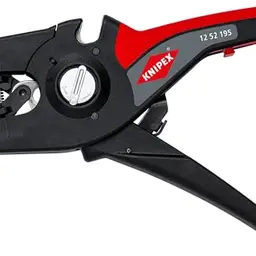KNIPEX PreciStrip16 Automatische Abisolierzange für Kabel 0,08-16 mm² mit Feinjustierung
