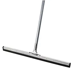 jjantex 30" verzinkter Rakel aus Metall und Gummi für Reinigung – Griff nicht enthalten